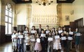 艺年级研学艺术团走进法国市政厅演讲