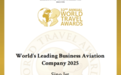 蝉联全球殊荣：华龙航空再获“世界领先公务航空企业”大奖