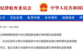 中央纪委国家监委发布通报