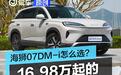 16.98万起的全能奶爸车 海狮07DM-i怎么选？