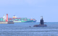 台湾首艘自造潜艇首次出海测试