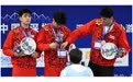 体育头图丨潘展乐、孙杨分获全国游泳冠军赛男子400米自由泳冠、季军