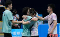 （粤港澳全运会）黄东萍/欧烜屹含泪退赛 “雅思”组合晋级四强