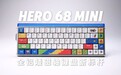狼蛛 AULA 推出 HERO 68 MINI 键盘：全铝矮磁轴带灯箱，569 元起