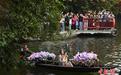 2025广州水上花市启动 重现昔日水上花墟盛景