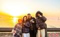 （新春走基层）新春新潮流 千人相聚浙江海盐看日出