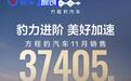 方程豹11月销售37405台 同比增长339%