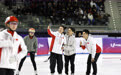大冬会短道速滑：中国队进行赛前训练