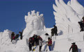 哈尔滨太阳岛雪博会试开园(2)