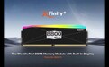 全何推出全球首款带屏内存条XFinity+：速度最高达9066MT/s