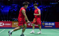 羽毛球——世锦赛：刘圣书/谭宁晋级女双四强