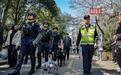 立体护航武大赏樱，武汉武昌公安机器狗又来了