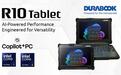 Durabook推出全强固型AI平板电脑R10，搭载英特尔LNL处理器