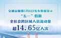 新华社权威快报丨超14.65亿人次！2025年“五一”假期交通出行火热