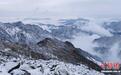 积雪浮云端 秦岭深处雪景迷人