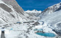 青海门源：冬日雪山旅游热(1)