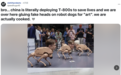 中国机器人比赛应急救援，美国网友Reddit破防：我们还在给机器狗化妆拍段子