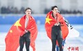 （哈尔滨亚冬会）中国选手宁忠岩获得速度滑冰男子1000米金牌