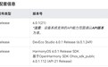 API 21 Release 发布，华为鸿蒙 HarmonyOS 6.0.1 现身开发者官网