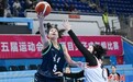 （粤港澳全运会）篮球项目女子成年组小组赛：香港队不敌辽宁队