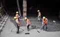 新建沪宁合高铁海门北站核心区基坑底板顺利封底