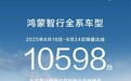 鸿蒙智行全系车型年度累计销量位居新势力品牌榜首