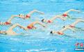 2025年全国花样游泳冠军赛在山东青岛开赛 奥运冠军同场竞技