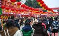 （新春见闻）四川乐山大庙会启幕 上万人现场体验