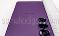 索尼Xperia 1 VII真机图曝光 竖排三摄设计 提供紫色