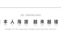 日本男人，越来越矮了？