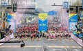 组图｜直击2025武汉马拉松现场 4万名汉马健儿共赴江城春日盛宴