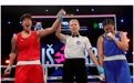 体育头图丨世界女子拳击锦标赛：詹依莲夺得81公斤以上级冠军