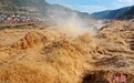 山西吉县黄河壶口瀑布迎来秋汛