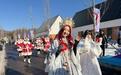阿尔山冰雪节启幕 中外游客感受“童话王国”