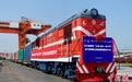 长三角首趟出口货物铁公联运班列（整列）开行