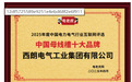 西朗电气工业集团荣膺“中国母线槽十大品牌”称号 以创新实力领跑行业