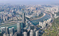重庆在建第一高楼外立面幕墙工程完工