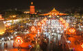 河南洛阳：古都夜景，灯火璀璨