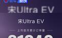 宋Ultra EV首月订单破61240台 售15.19万元起
