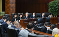 行政法務司司長黃少澤列席立法會全體會議，議程為引介、一般性討論及表決《鞏固退休基金會的財政資源》法案