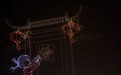 无人机灯光秀闪耀重庆夜空(3)