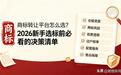 商标转让平台怎么选？2026新手选标前必看的决策清单