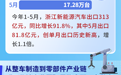 解码浙江丨313亿元！单月出口创历史新高！浙产新能源车出口再攀高峰