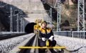 兰渝铁路甘肃段：接触网集中修作业保安全(3)#