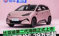 比亚迪第二代海鸥正式上市 超级置换价6.29万元起