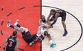 篮球——NBA季后赛：猛龙胜骑士