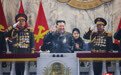 朝鲜举行劳动党九大纪念阅兵式(2)