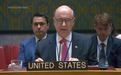 法国代表安理会发言时，美国代表离场了