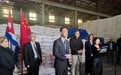 中国援古巴紧急粮食援助项目首批物资交付