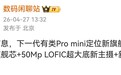 消息称某厂下一代有类 Pro mini 定位新旗舰，预计为 vivo 新机